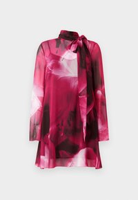 TIE NECK MINI - Φόρεμα ημέρας - rosa