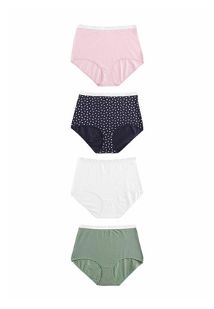 MONO PRINT RICH LOGO KNICKERS FOUR PACK - Stringit - sparkle heart print plain