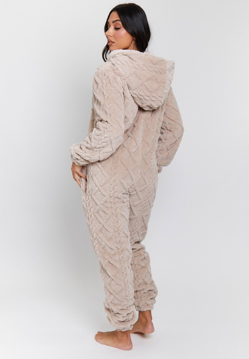 Generisch Zachte damespyjama, lange mouwen, pyjamaset, fleece