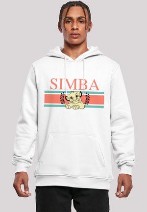 DISNEY THE LION KING SIMBA HEAVY  - Džemperis ar kapuci - white