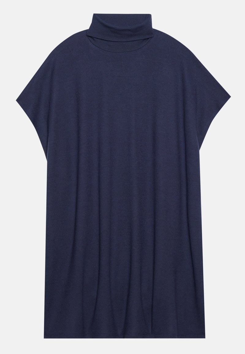 Anna Field Poncho donkerblauw