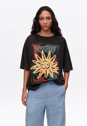BIMBA Y LOLA, - T-shirt z nadrukiem