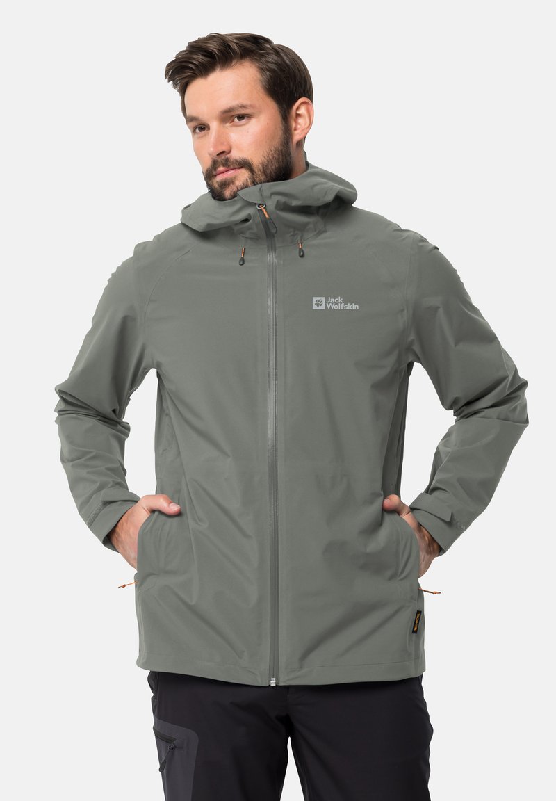 Jack Wolfskin Regenjacke Herren 20.000 Mm Wassersäule Jack Wolfskin HIGHEST PEAK - Regenjacke / wasserabweisende Jacke