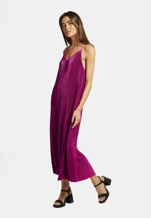Vestido largo - fucsia