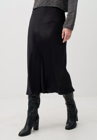 WAIST MIDI - Bleistiftrock - black