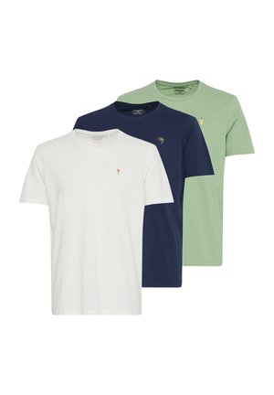 BHTEE 3 PACK - Basic T-shirt - white dress blues mistletoe