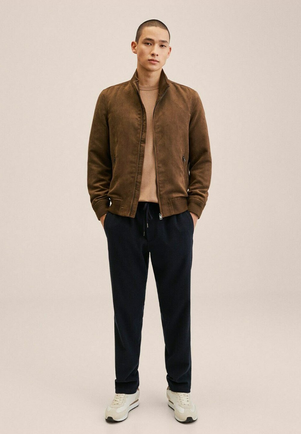 Mango SIENA - Bomber Jacket - kognac 