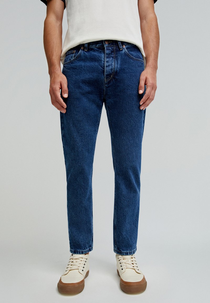 Scalpers Blugi slim fit - blue denim