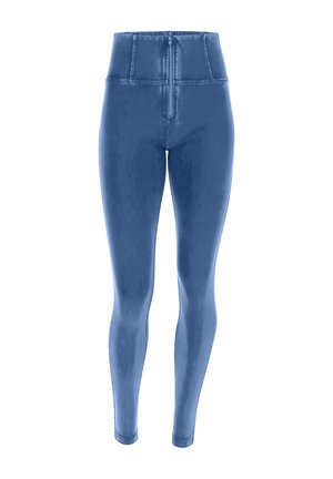 Freddy WR UP VITA ALTA - Pantaloni - jeans chiaro cuciture in tono
