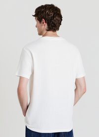 Calliope LAVORATO - T-shirt basic - bianco lana