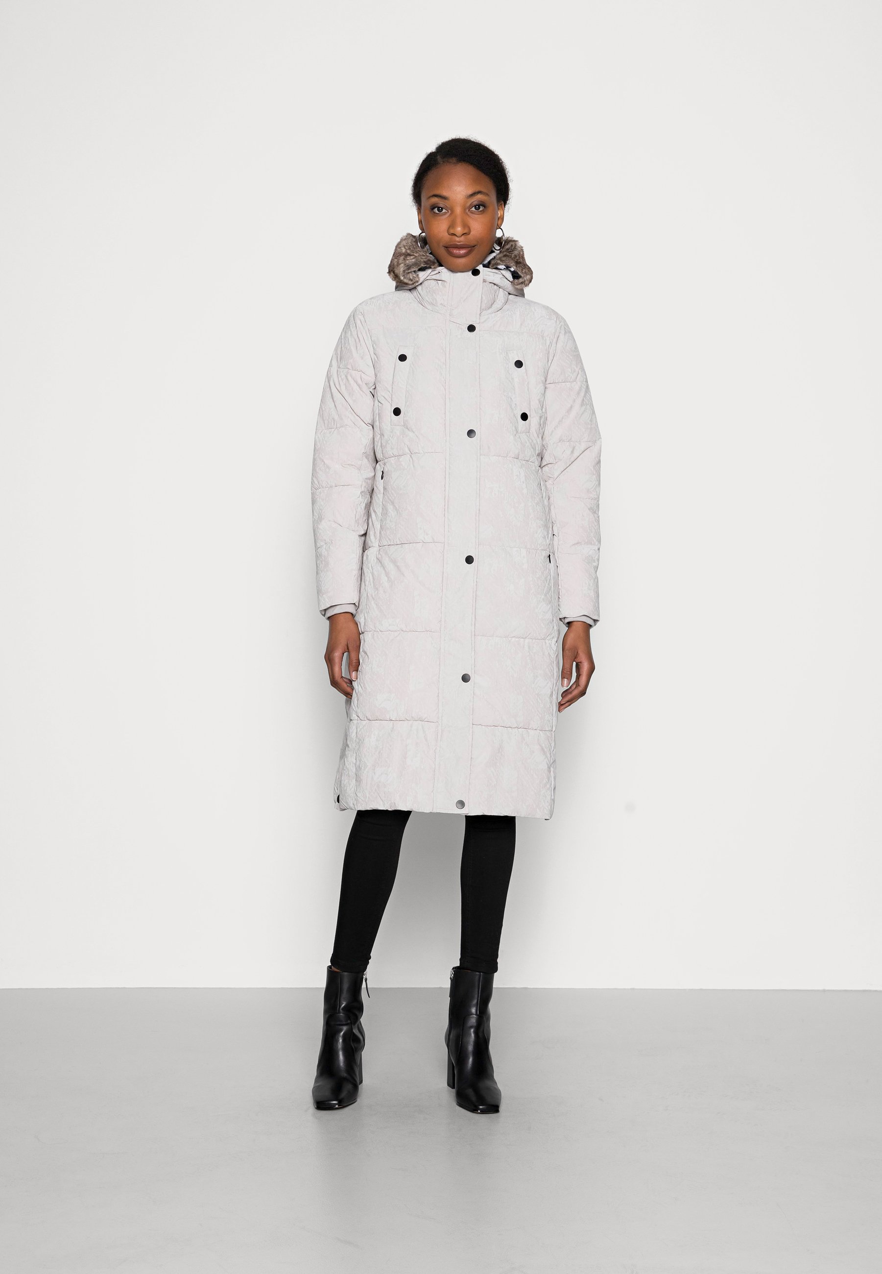 off white black down jacket