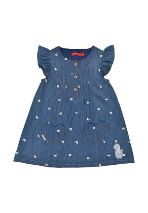 DINO - Denim dress - navy