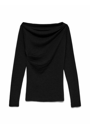 Vero Moda, KNITTED PULLOVER VMSOFINE KNITTED PULLOVER - Strickpullover - black