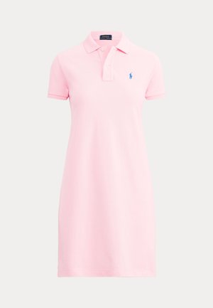 Polo Ralph Lauren COTTON MESH POLO DRESS - Denné šaty - carmel pink