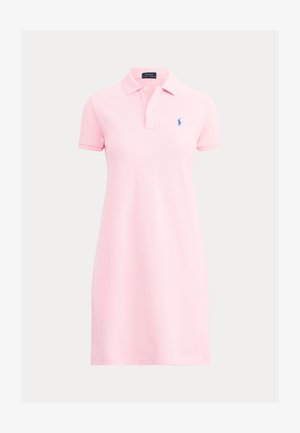 Polo Ralph Lauren COTTON MESH POLO DRESS - Vestido informal - carmel pink