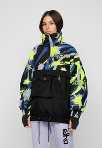 ELHO KANDAHA 89 UNISEX - Snowboardjacke - black anthra