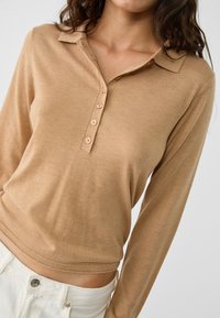 Stradivarius Polotričko - light brown