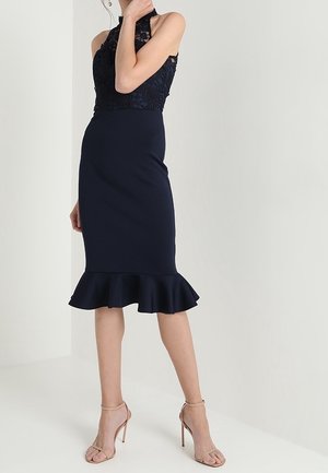 Chi Chi London Vestido de tubo - dark blue