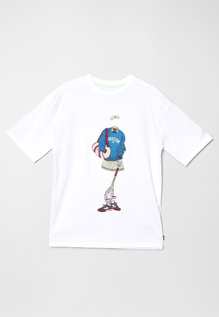 New Balance T-shirt print wit