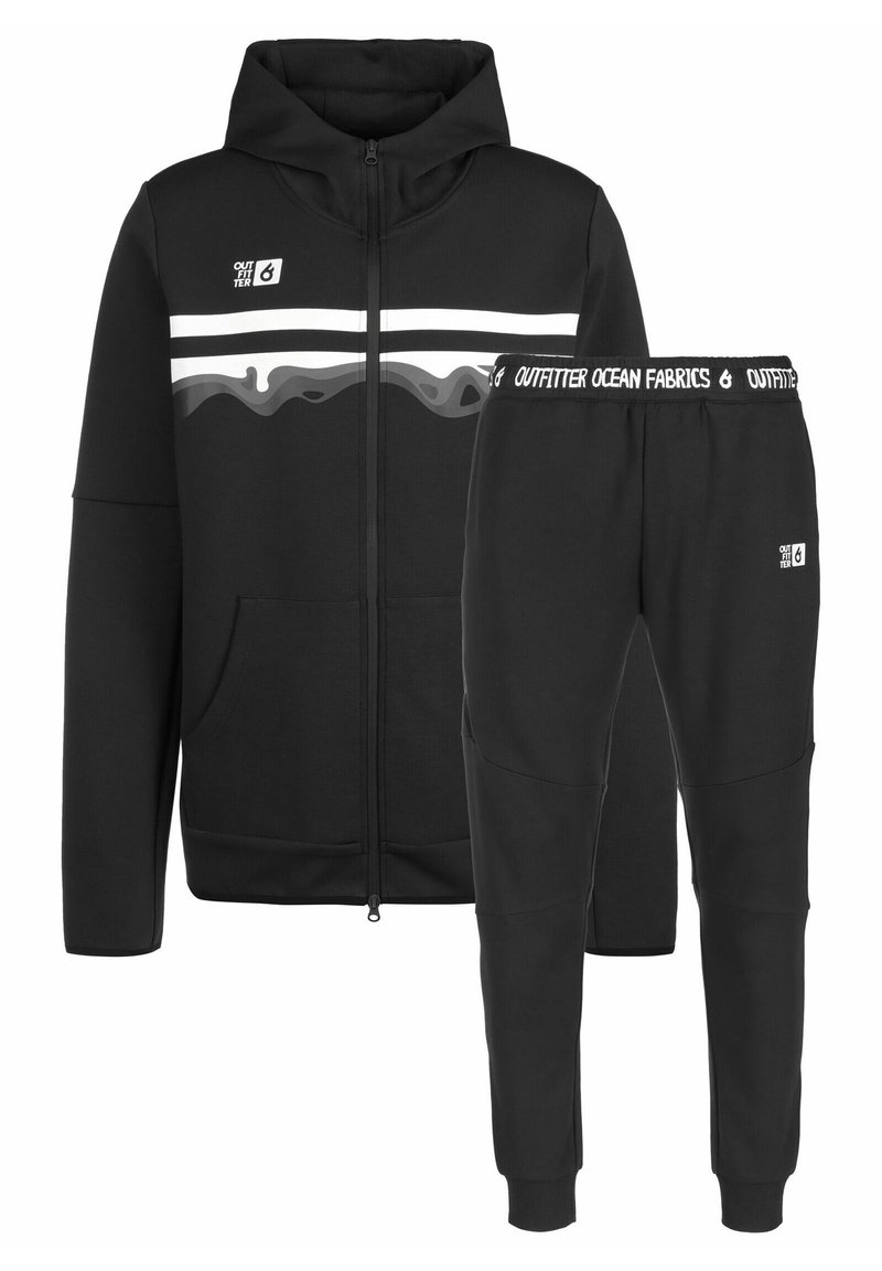 Outfitter OCEAN FABRICS JOGGING SET Tracksuit black black/black