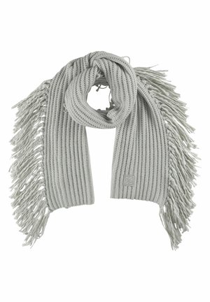 MIT FRANSENKANTE - Écharpe - grau