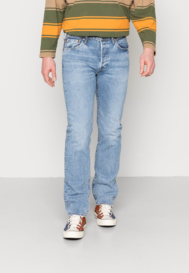 Levi's® 501® LEVI'S®ORIGINAL - Calças de ganga de perna direita - stoneware