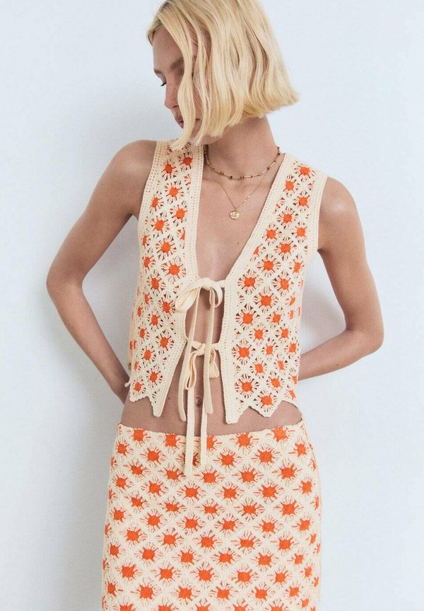 Mini skirt - orange3