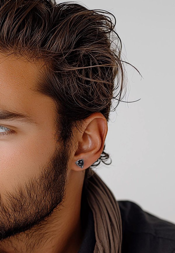 EAGLE CLAW MIT ONYX - Ohrringe - schwarz