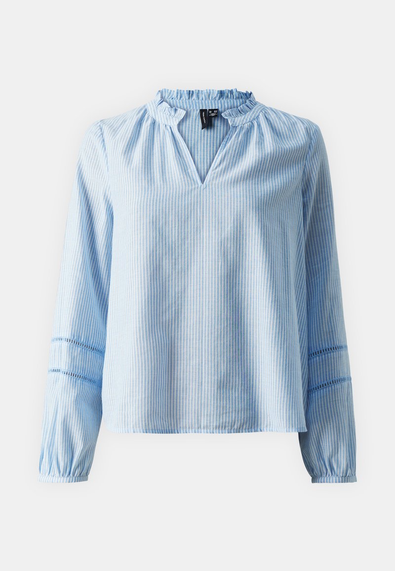 Vero Moda Petite Blouse blauw Vero Moda Petite Blouse blauw