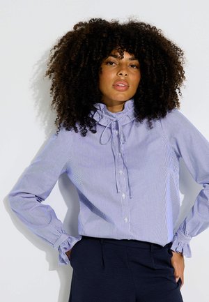 Grain de Malice, CHEMISE COL ET MANCHES DÉTACHABLES - Blusa - bleu