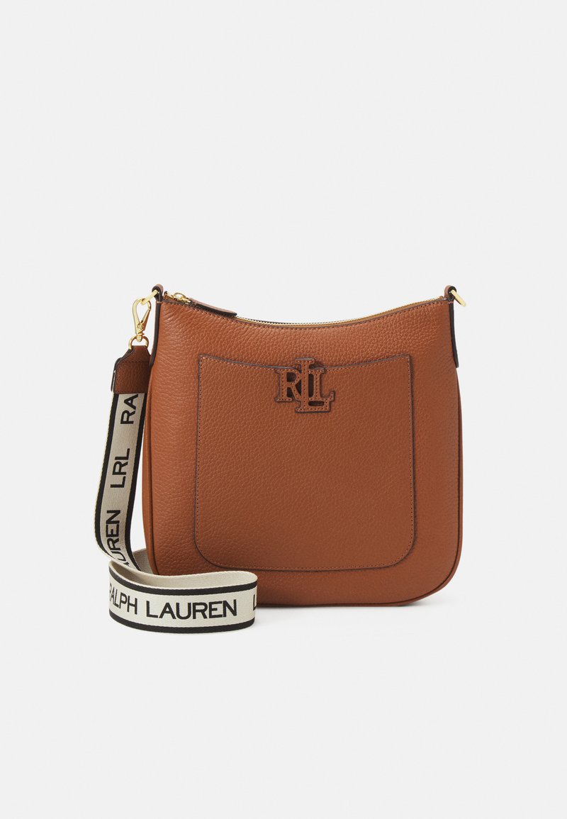 Lauren Ralph Lauren CAMERYN CROSSBODY LARGE Across body bag tan