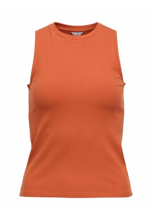 Object, OBJJAMIE S/L TANK TOP NOOS - Débardeur - burnt brick