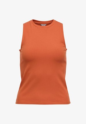 Object, OBJJAMIE S/L TANK TOP NOOS - Débardeur - burnt brick