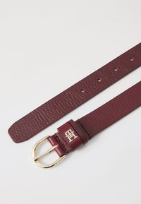 Tommy Hilfiger ESSENTIAL EFFORTLESS  - Diržas - oxblood
