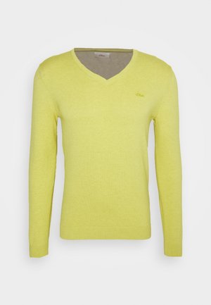 s.Oliver, Pullover - mustard yellow