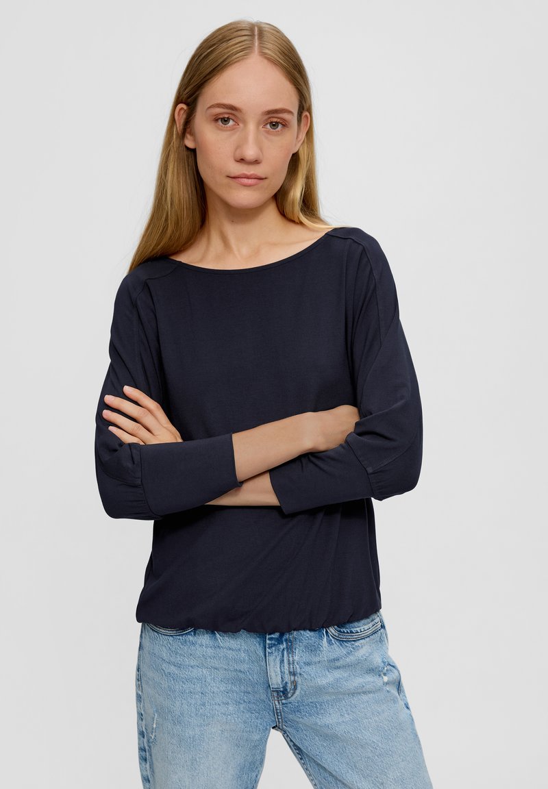 s.Oliver Long sleeved top - navy