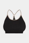 DHARMA SEAMLESS BRA - Sportski grudnjak s blagom potporom - black