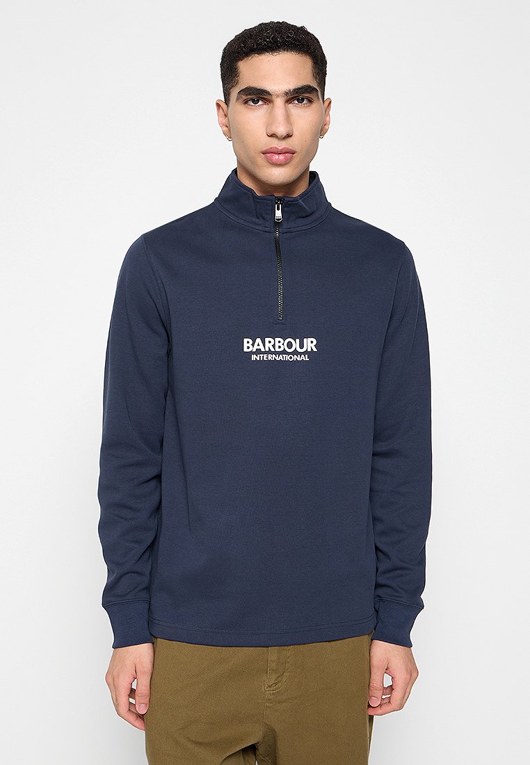 Barbour International Sweater blauw