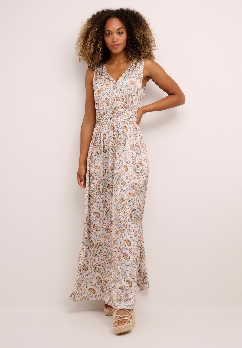 Cream CRJOSEPHINE ZALLY FIT Maxi dress paisley blue/blue Zalando.ie