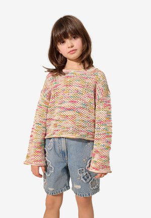 REGULAR FIT - STITCH  - Svetrík - rainbow