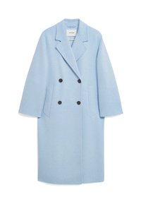CLARA - Cappotto classico - hellblau mélange