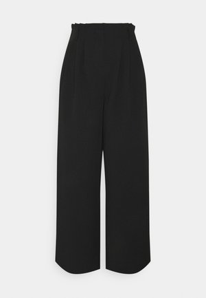 AMILA PANTS - Spodnie materiałowe - black