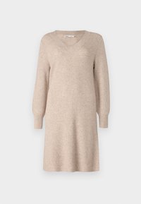 ONLKATIA V NECK DRESS - Jumper dress - mocha meringue