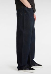 Vans CHECK-5 LOOSE  - Straight leg -farkut - dark blue