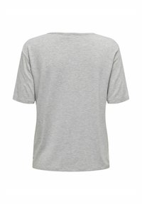 JDY 2ER-SET WEICH REGULAR FIT RUNDHALS - T-Shirt basic - hellgrau