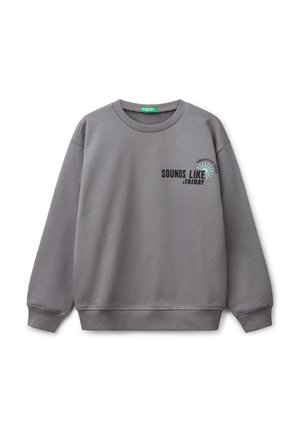 WITH PRINT - Sweatshirt - grey