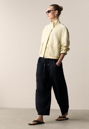 Next, 2 PACK - Trousers - black/chocolate brown
