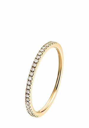 CON DIAMANTES EN TALLA BRILLANTE - Anillo - gold-colored