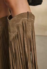 Next FOREVER COMFORT FRINGE WESTERN - REGULAR FIT - Cowboy-/Bikerlaarzen - mink brown