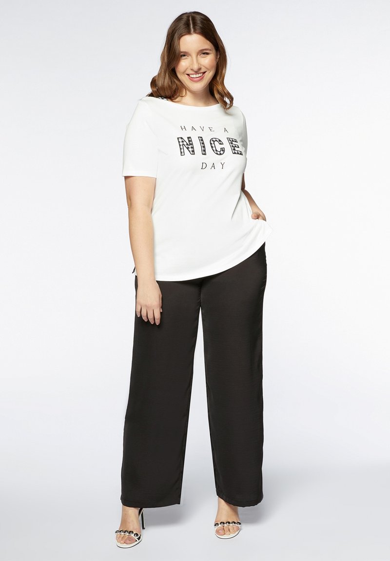 Fiorella Rubino T-shirt print wit